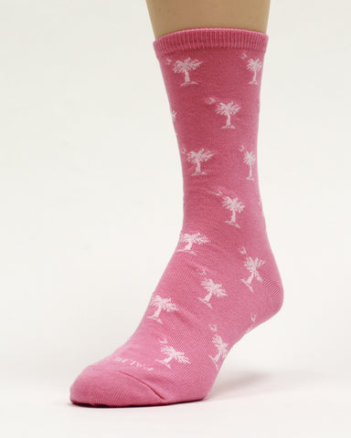 Palmetto Sock Ladies Pink